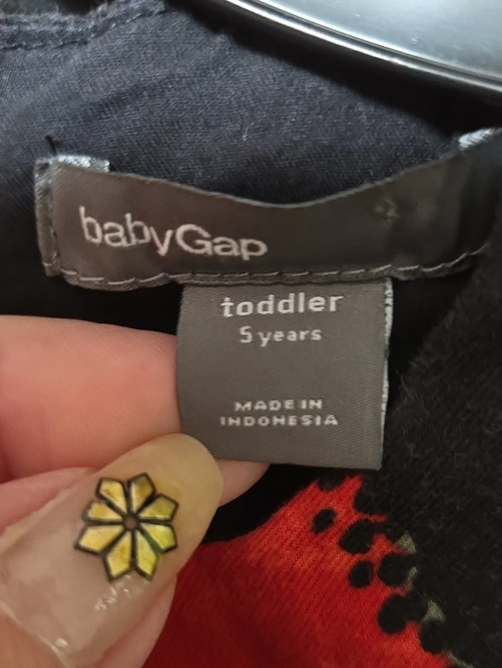 Baby GAP Girls Cotton Poppy Floral Dress Size 5 Years Old